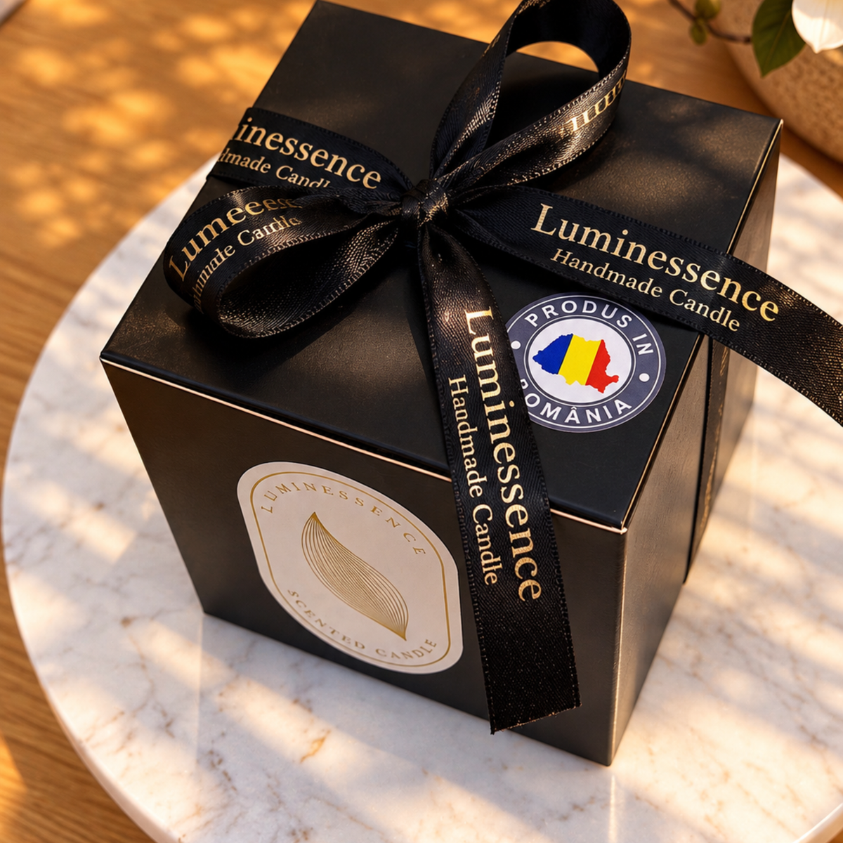 PROSPERITY | Lumânare artizanală pentru prosperitate cu Smarald · 220 g