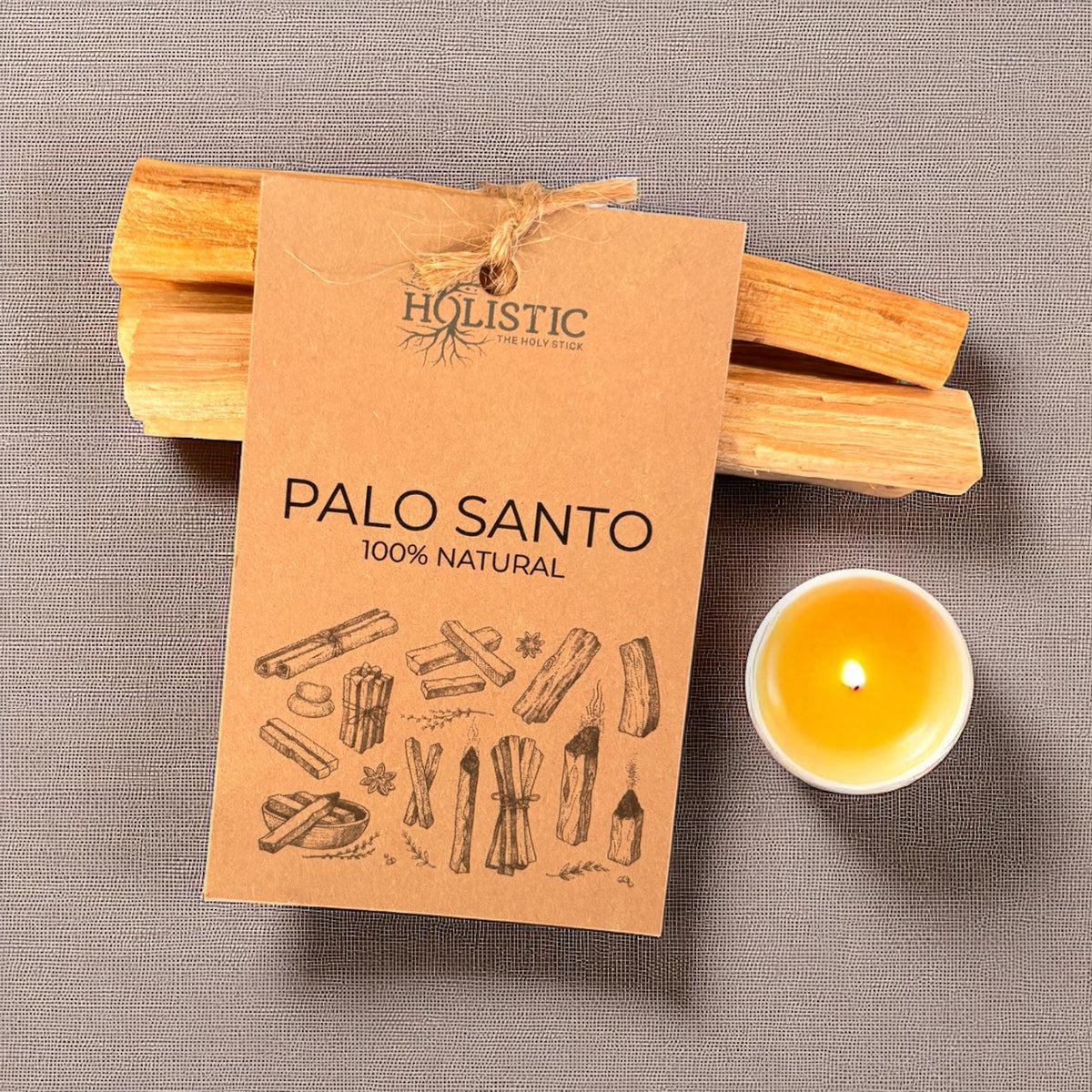 Palo Santo premium – 4 bețe naturale din Peru pentru aromaterapie