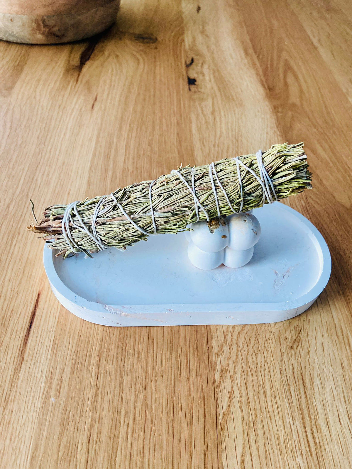 Buchet de fumigație din rozmarin, 13 cm – buchet natural pentru aromaterapie