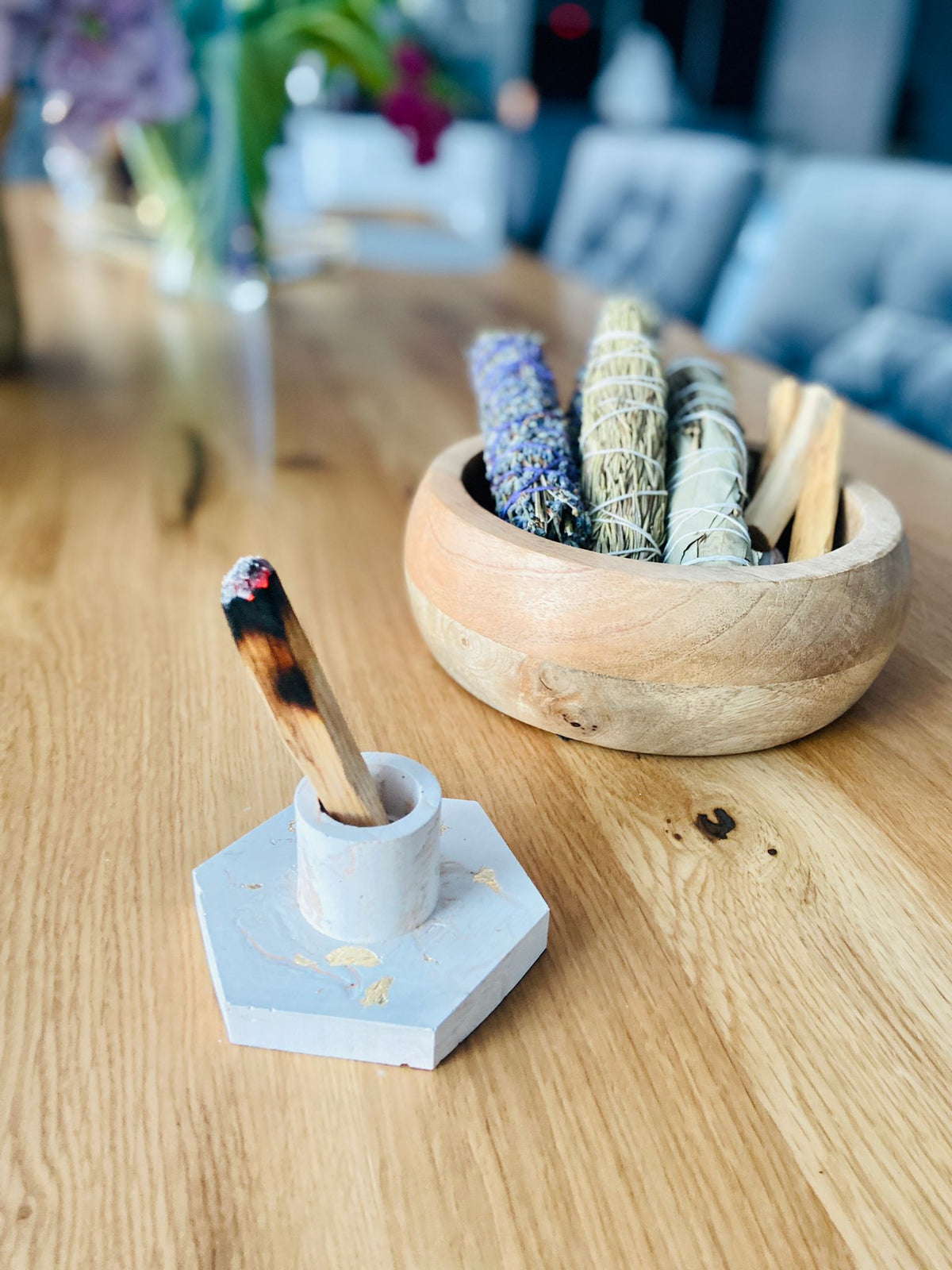 Kit premium de fumigație Luminessence – ritual complet pentru aromaterapie și relaxare